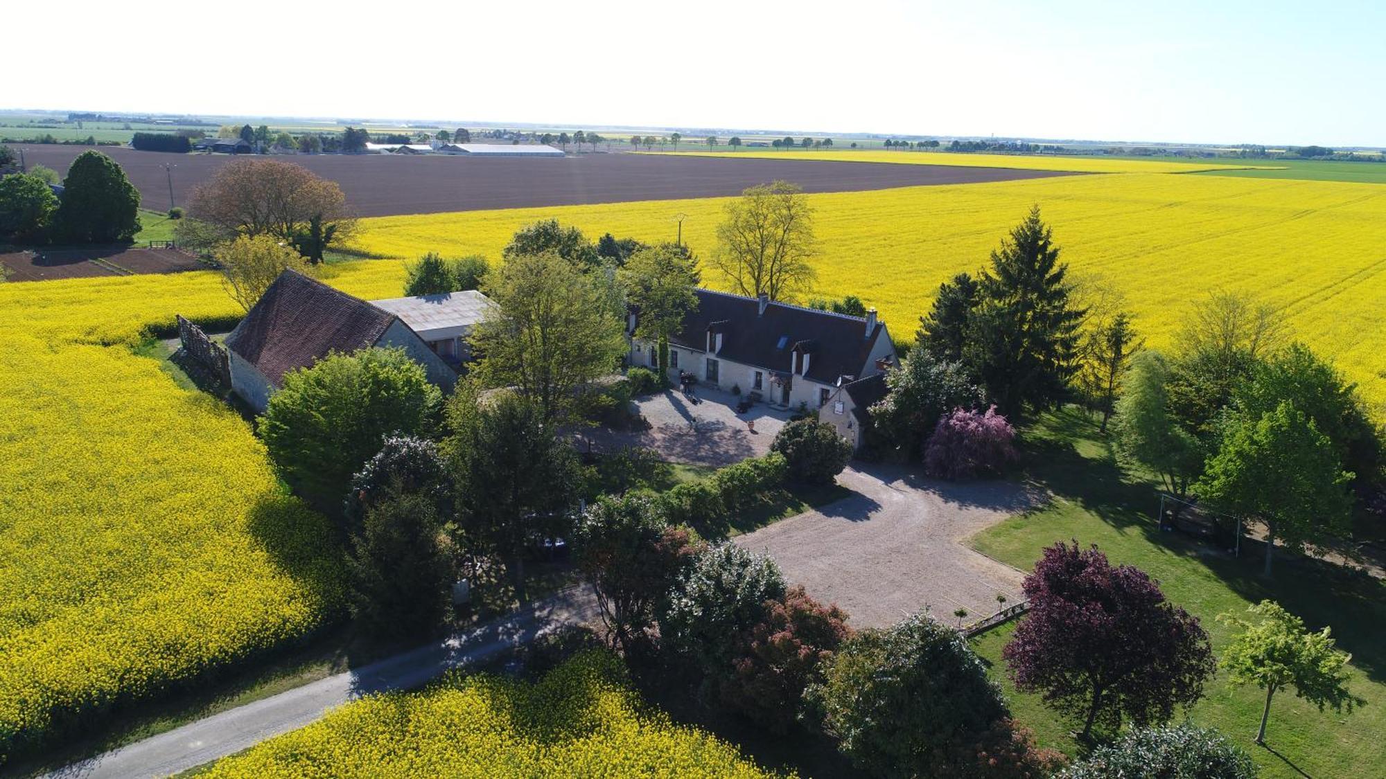 Bed and Breakfast La Bihourderie Azay-sur-Indre Zewnętrze zdjęcie