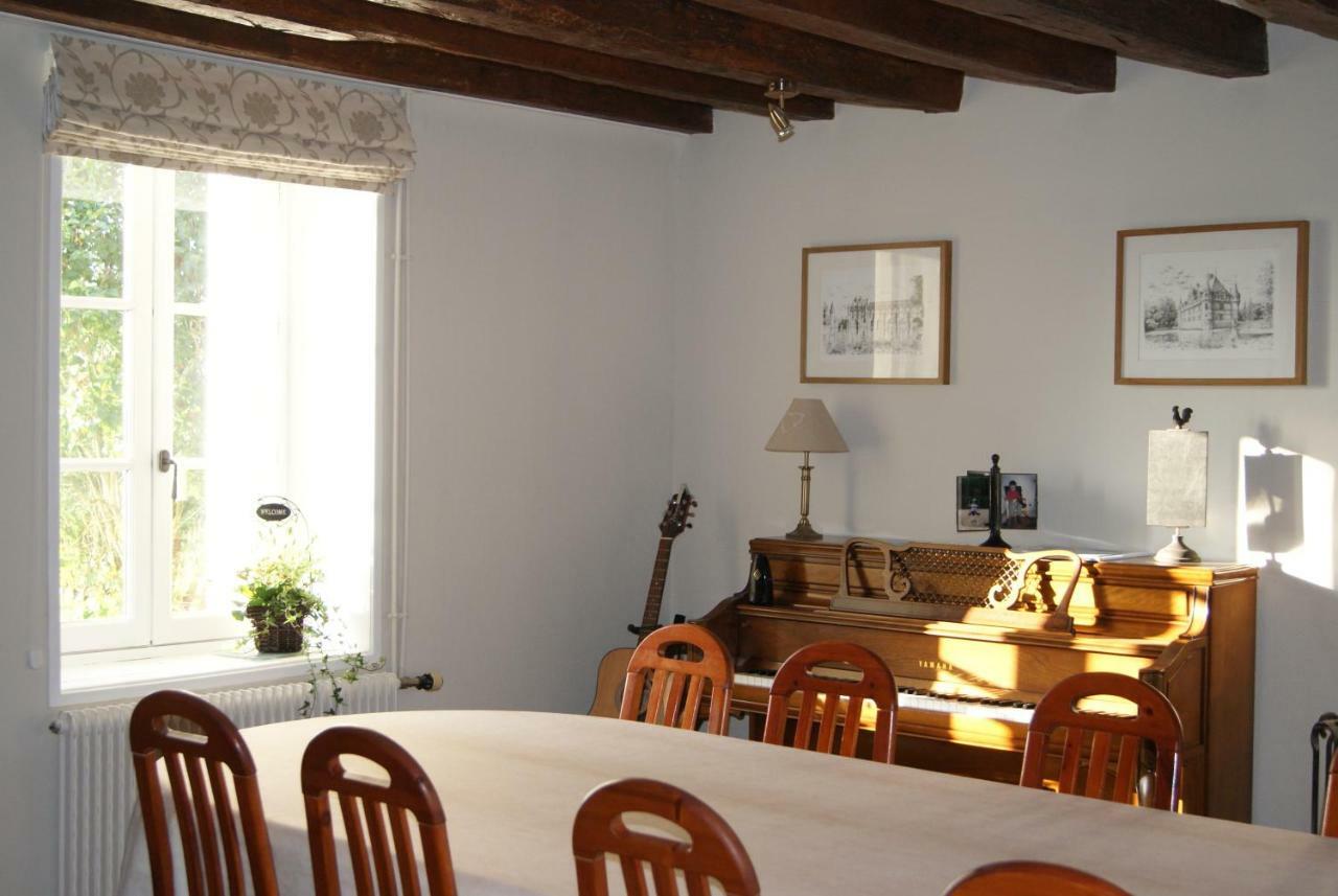 Bed and Breakfast La Bihourderie Azay-sur-Indre Zewnętrze zdjęcie